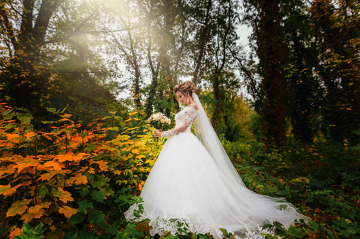 Fall weddings can be gorgeous!
